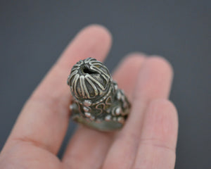 Antique Yemeni Tower Ring - Size 8.75