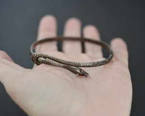 Snake Silver Bracelet or Armlet