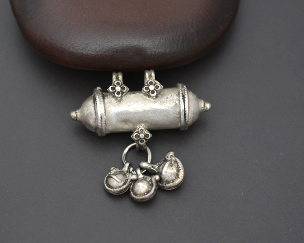 Rajasthani Silver Taviz Pendant