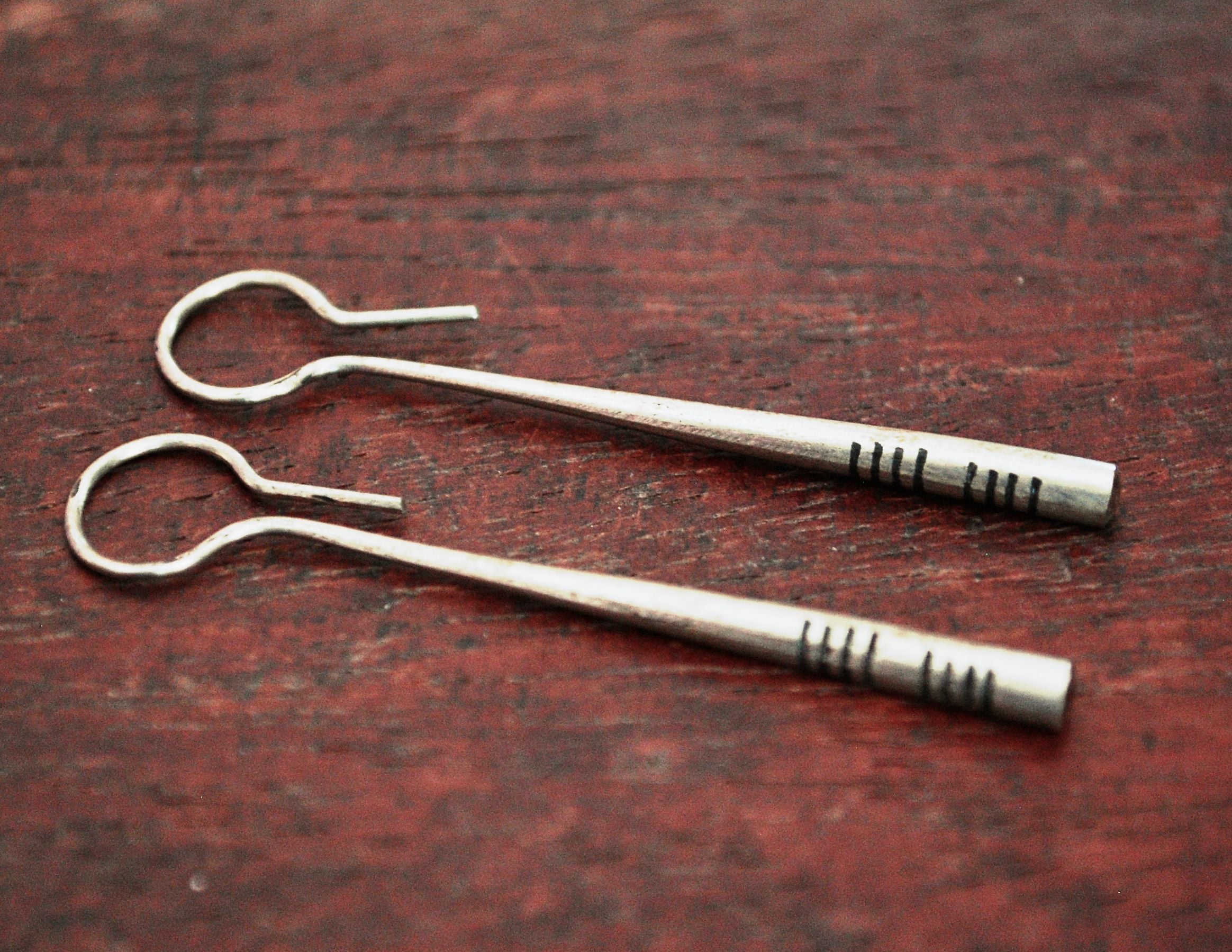 Tuareg Silver Earrings