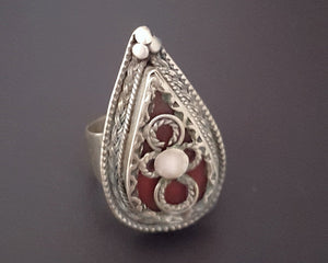 Kazakh Silver Ring - Size 7