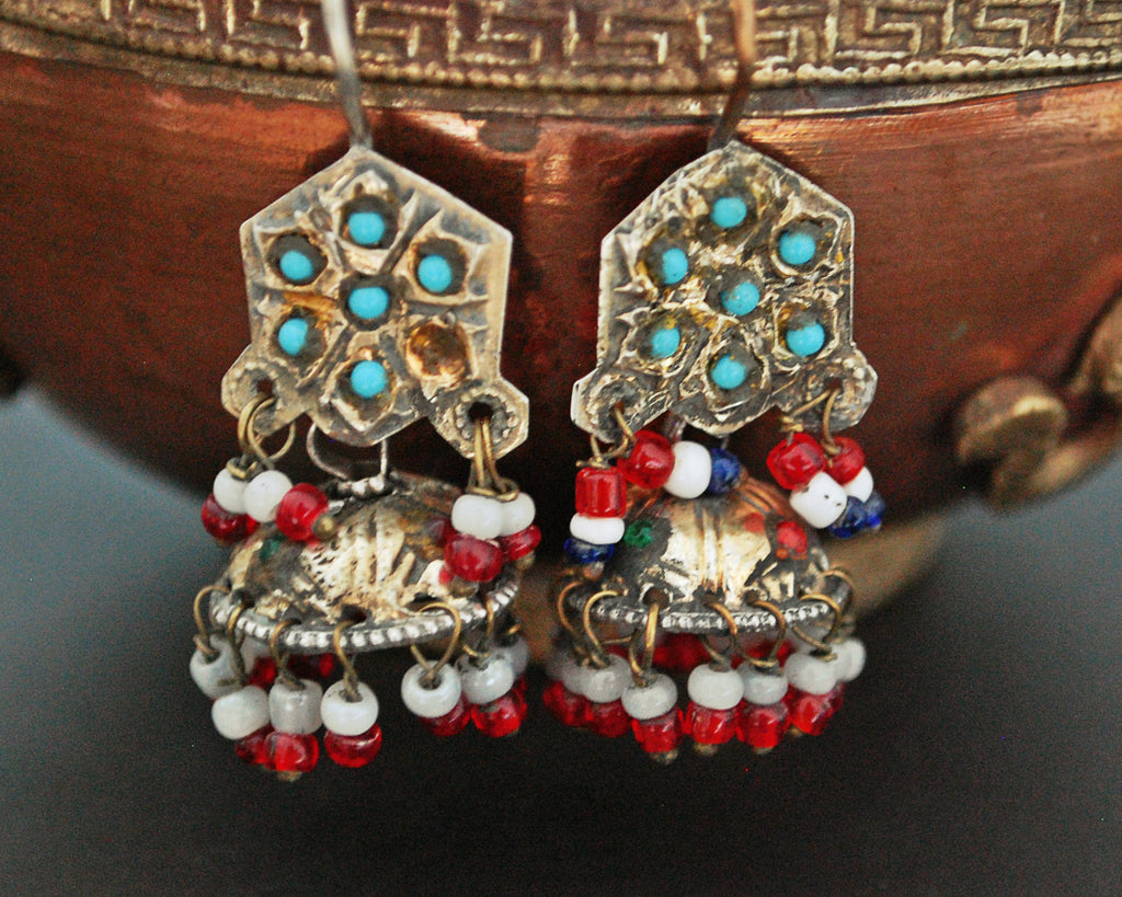 Tribal Kashmiri Jhumka Earrings