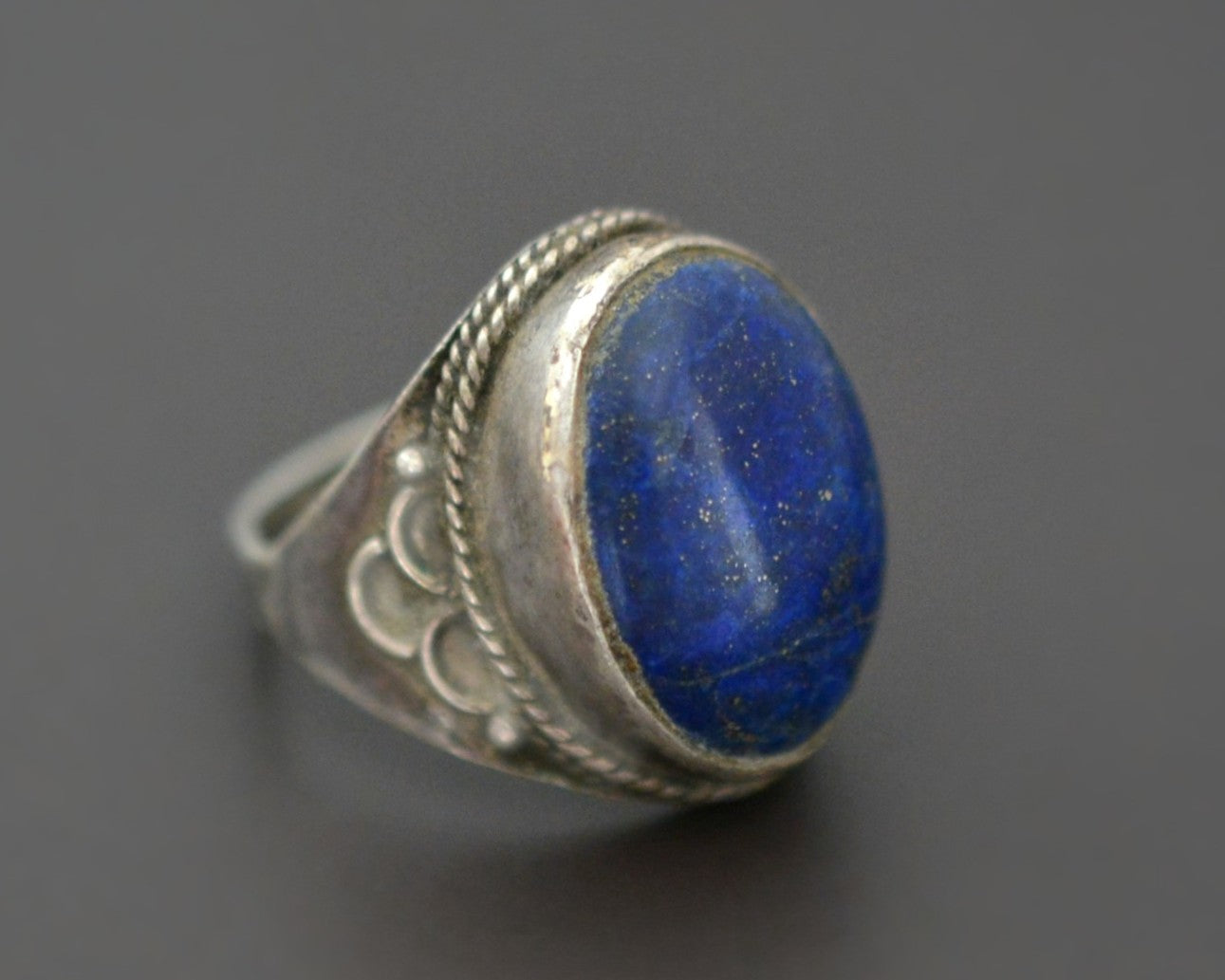 Lapis Lazuli Ring from India - Size 9.5