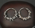 Antique Mauritanian Hoop Earrings - SMALL