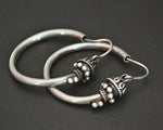 Ethnic Bali Hoop Earrings