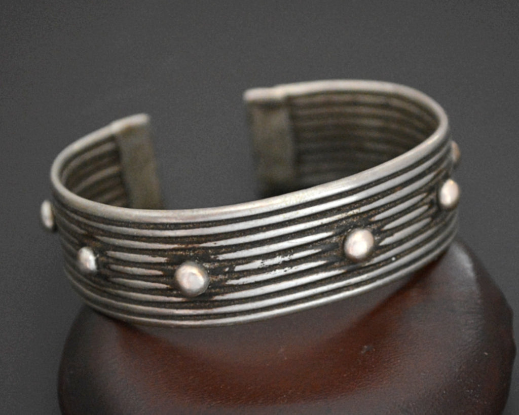 Old Ethiopian Silver Cuff Bracelet