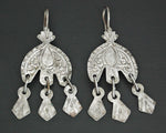 Old Moroccan Berber Earrings with Dangles