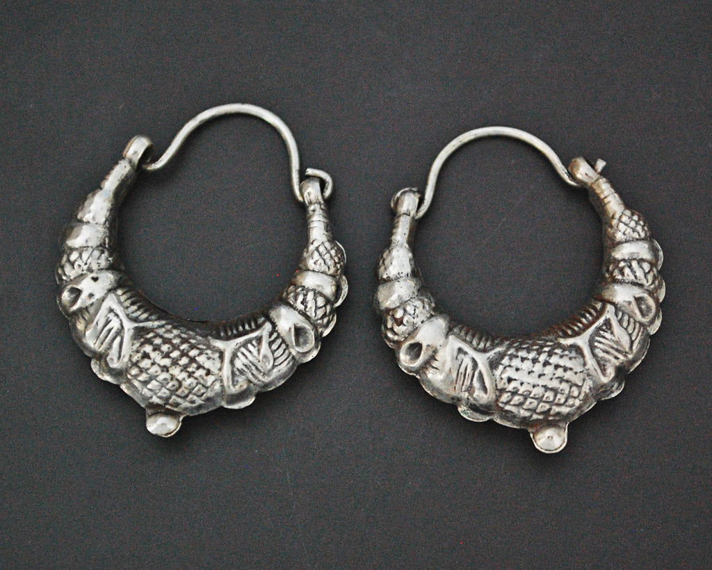 Nepali Hoop Earrings - SMALL/MEDIUM