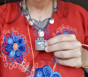 Old Tribal Silver Rajasthani Pendant