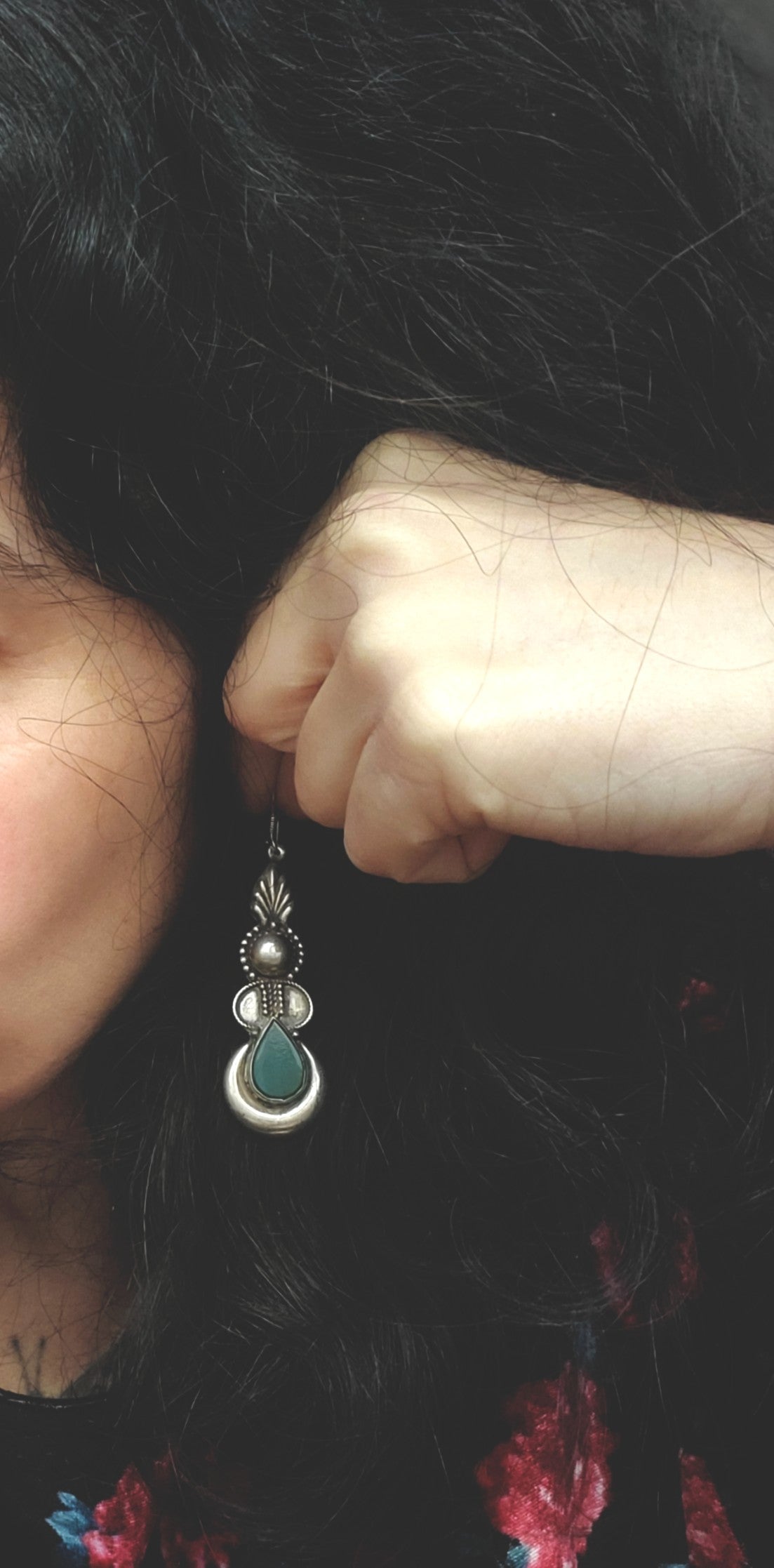 Aventurine Earrings from India