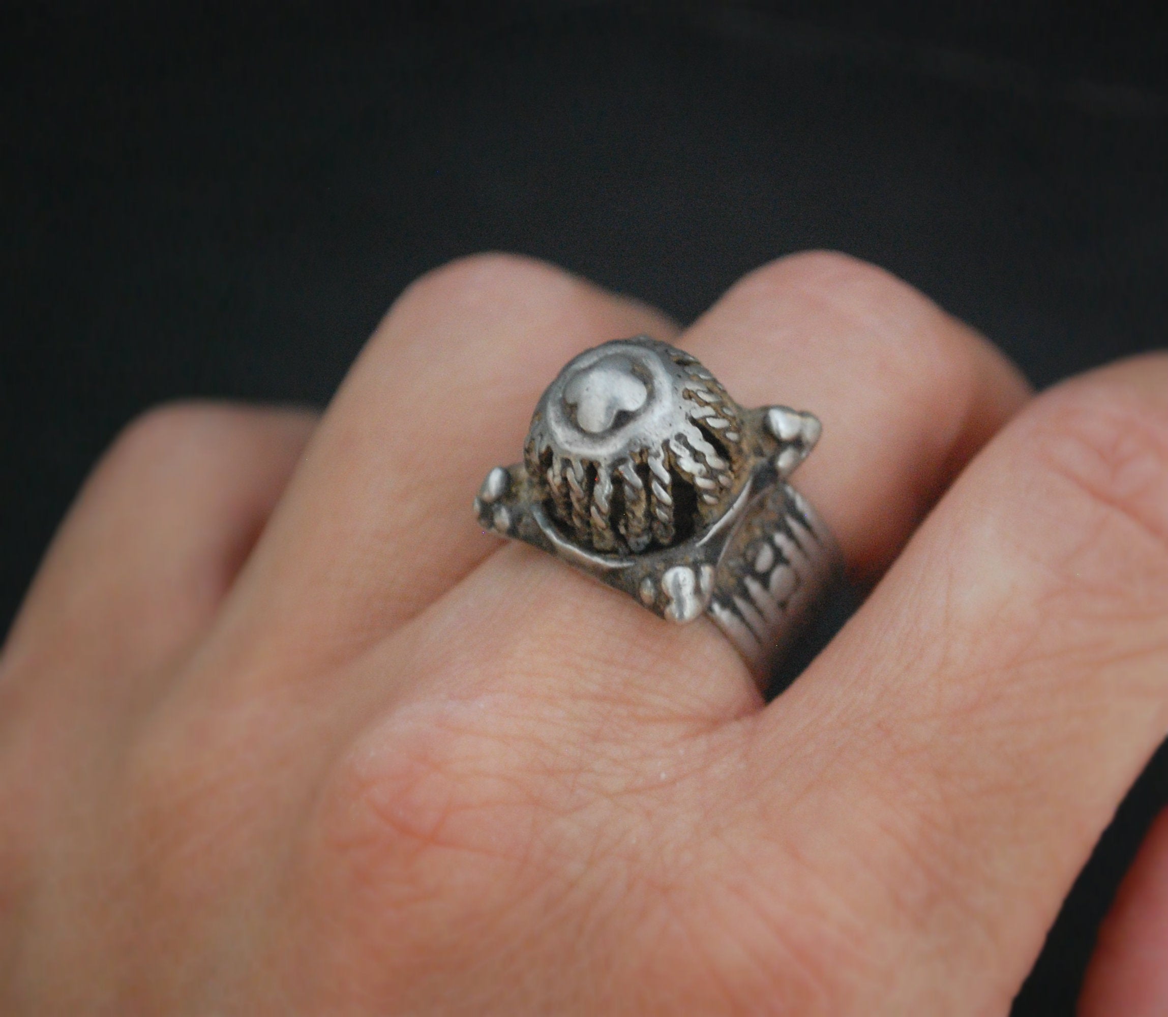 Antique Omani Silver Ring - Size 7