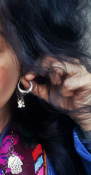 Ethnic Hoop Earrings from India