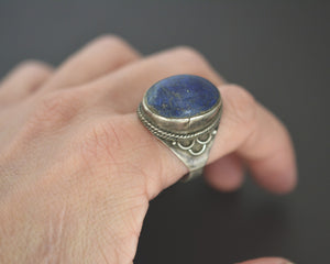 Lapis Lazuli Ring from India - Size 9.5