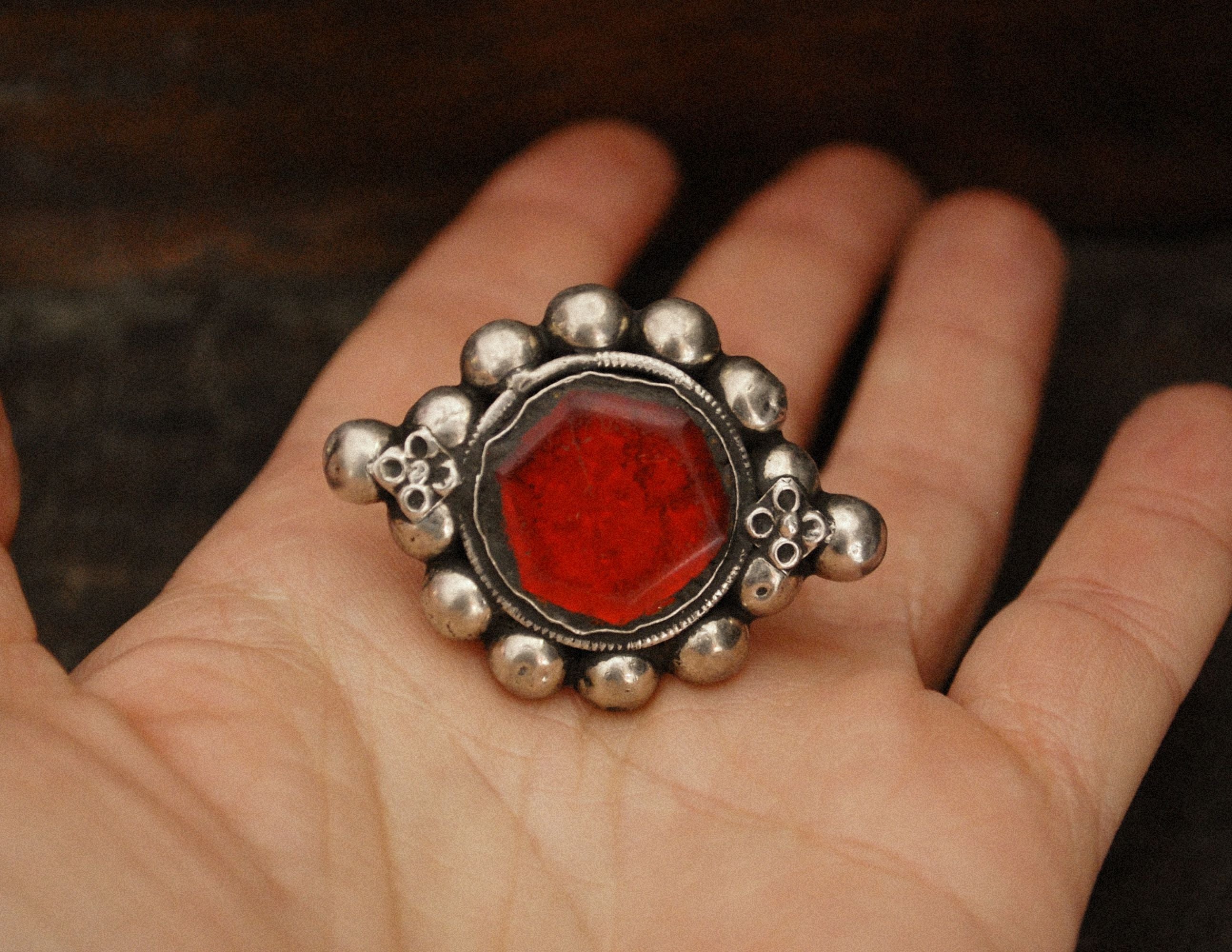 Pakistani Pashtun Ring - Size 7.5