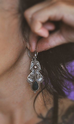 Aventurine Earrings from India