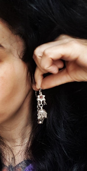 Tribal Kashmiri Jhumka Earrings