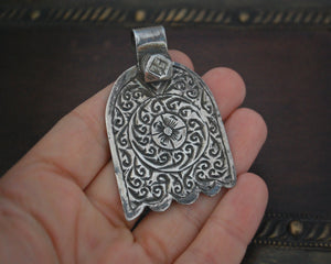 Old Berber Hamsa Pendant