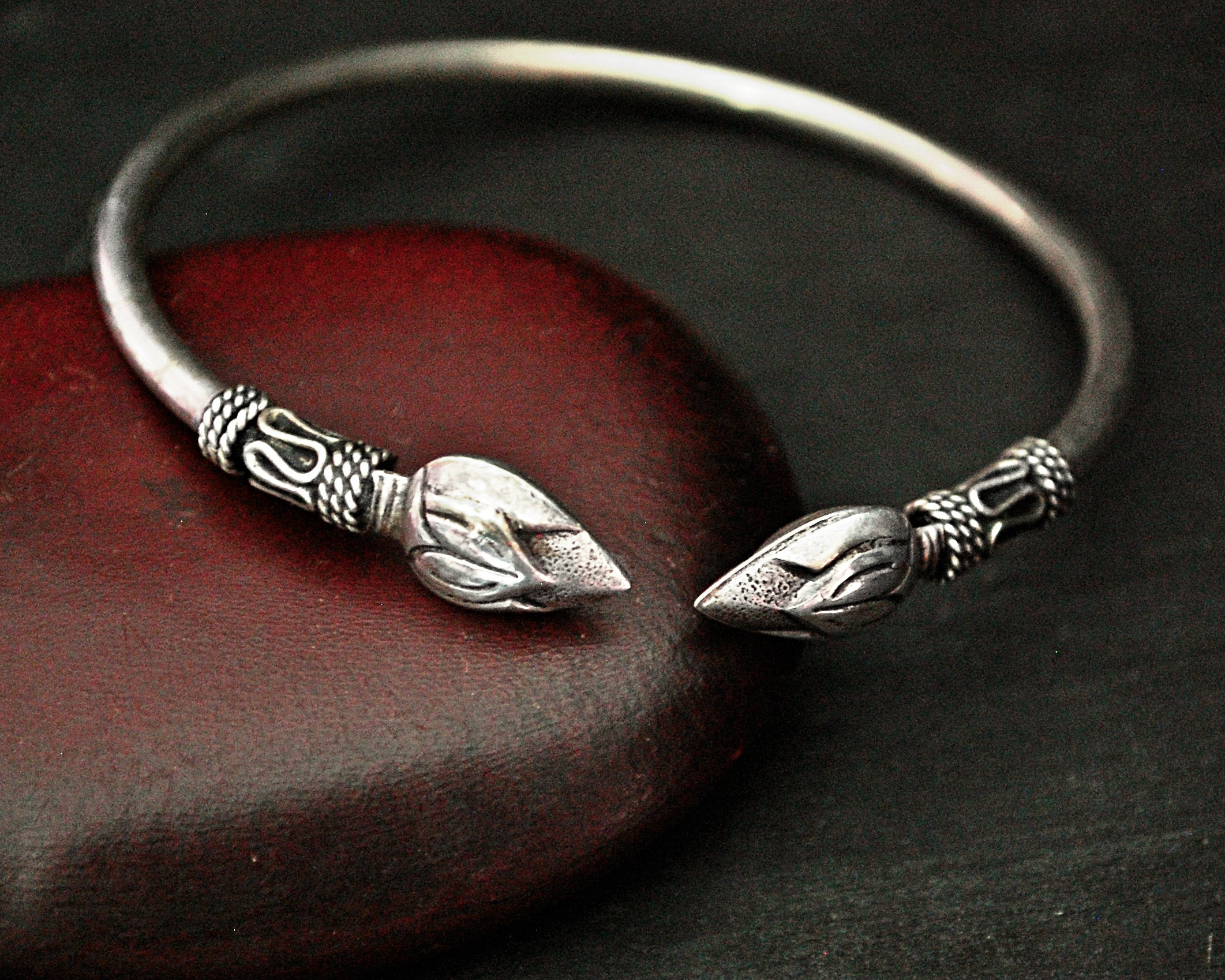 Ethnic Lotus Bud Bracelet - SMALL