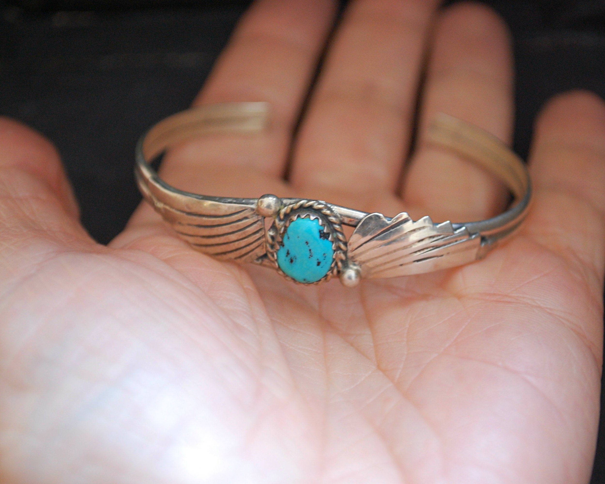 Native American Turquoise Cuff Bracelet