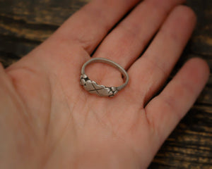 Fine Berber Silver Ring - Size 9