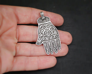 Old Berber Hamsa Pendant