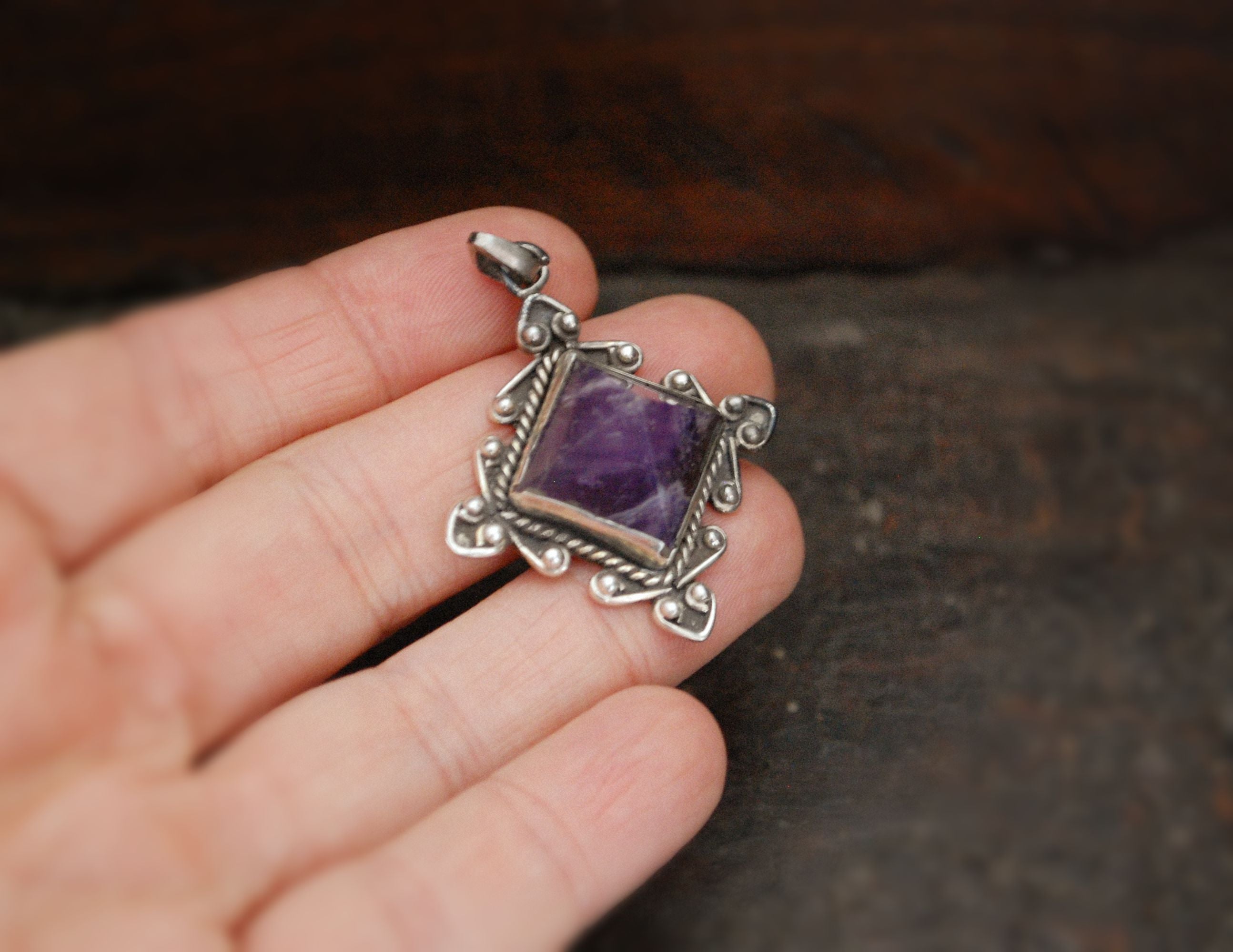 Amethyst Point Pendant