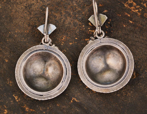 Rajasthani Silver Earrings with Bells