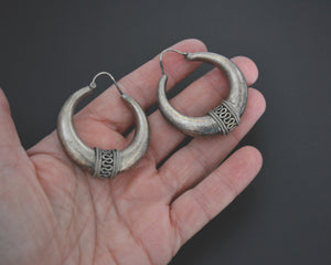 Ethnic Hoop Earrings - LARGE