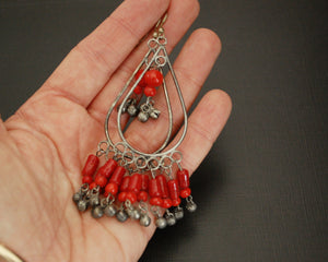 Ethnic Dangle Earrings with Bells