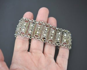 Ottoman Silver Filigree Bracelet