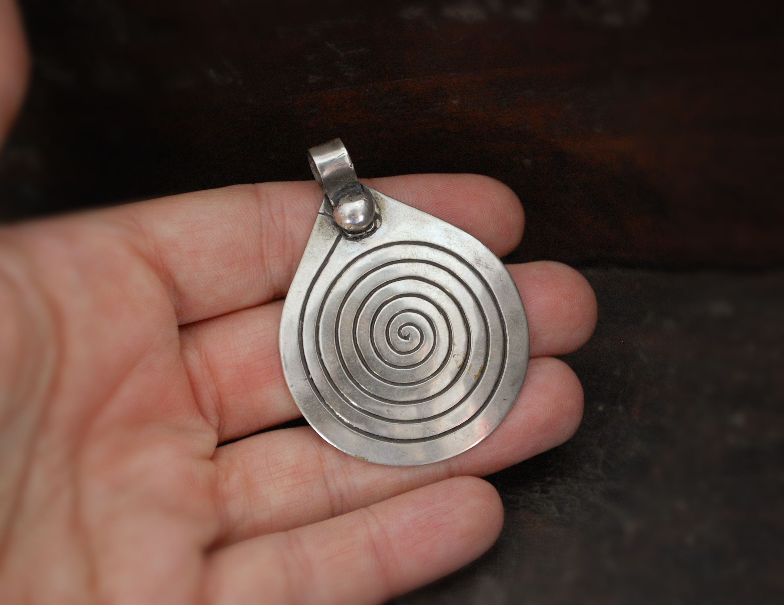 Berber Spiral of Life Pendant