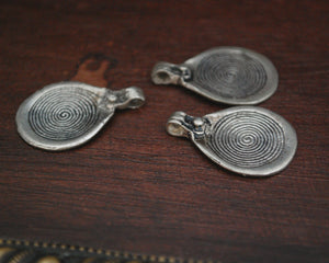 Set of Three Berber Spiral of Life Pendants