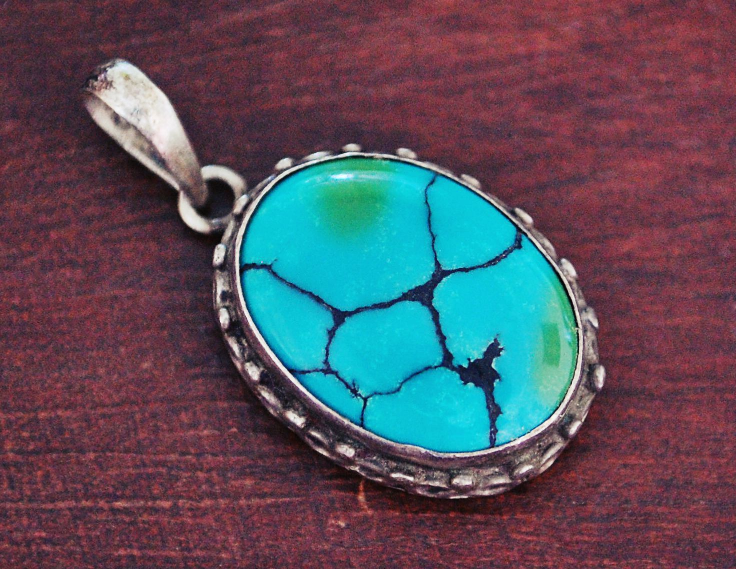 Turquoise Pendant from India