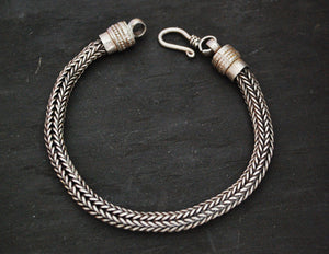 Thick Rajasthan Snake Chain Bracelet