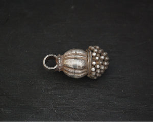 Old Rajasthani Silver Amulet Pendant