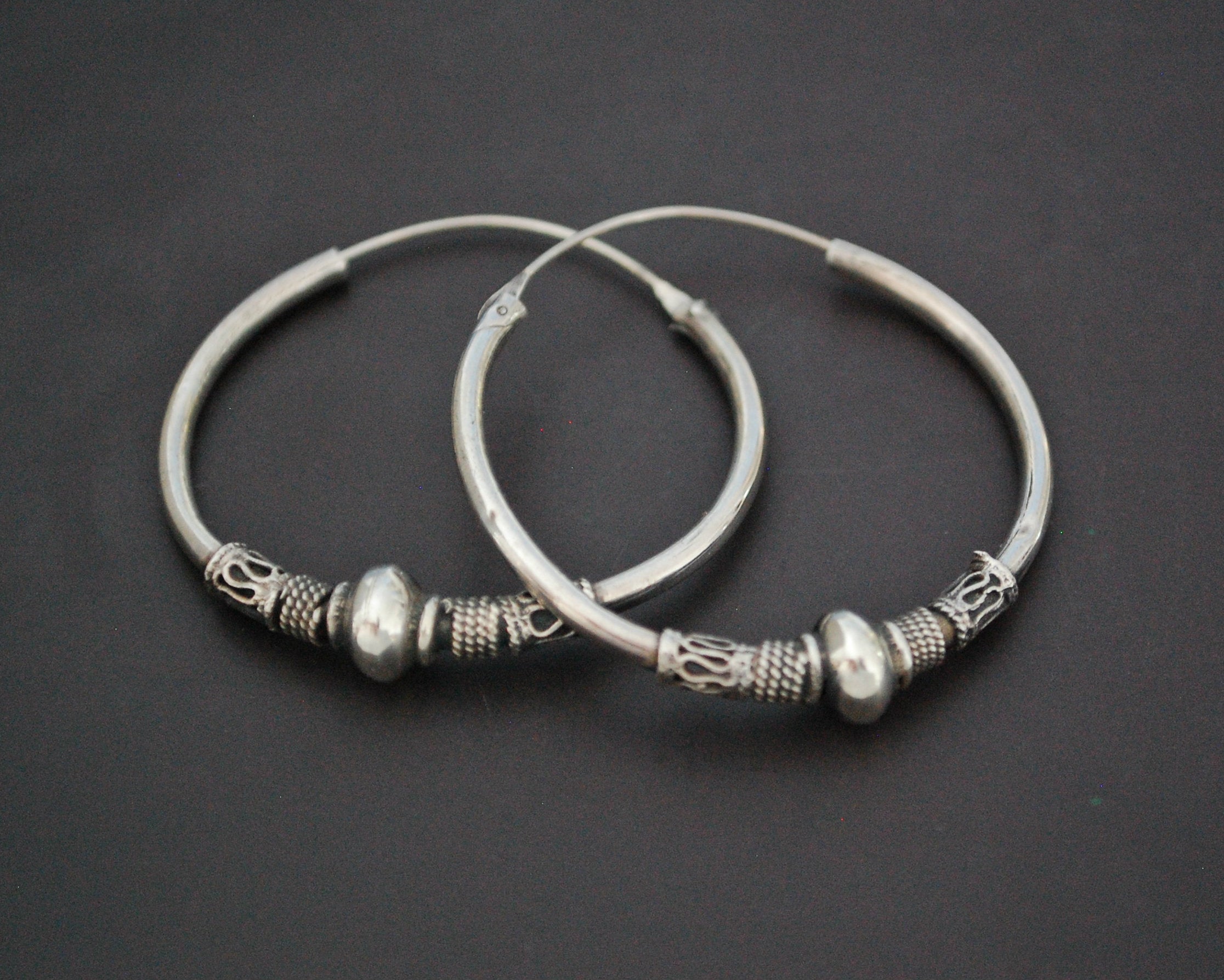 Bali Hoop Earrings - LARGE