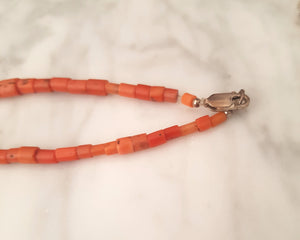 Ethnic Moroccan Coral Necklace