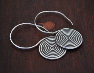 Karen Silver Hill Tribe Earrings