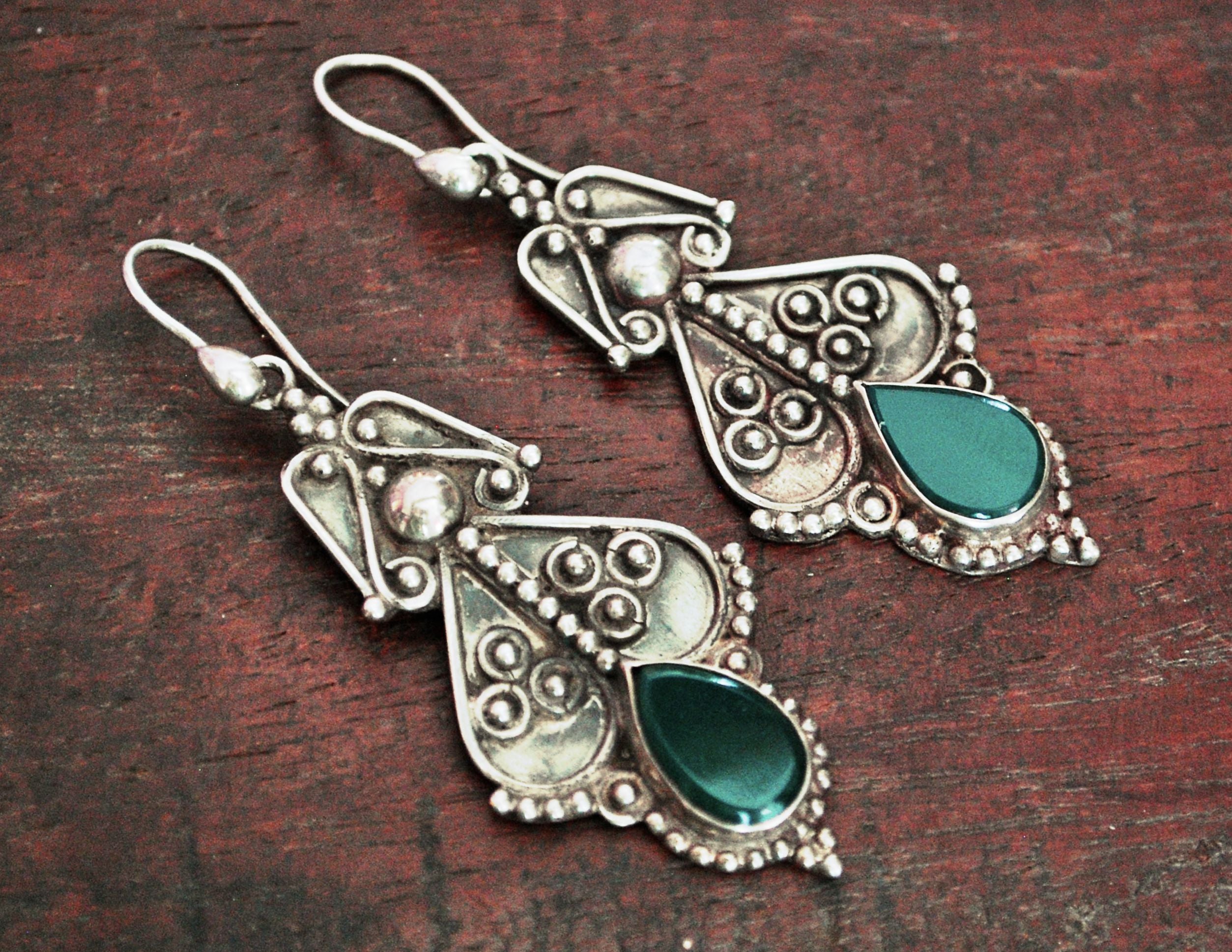 Aventurine Earrings from India