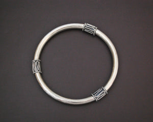 Balinese Sterling Silver Bangle Bracelet