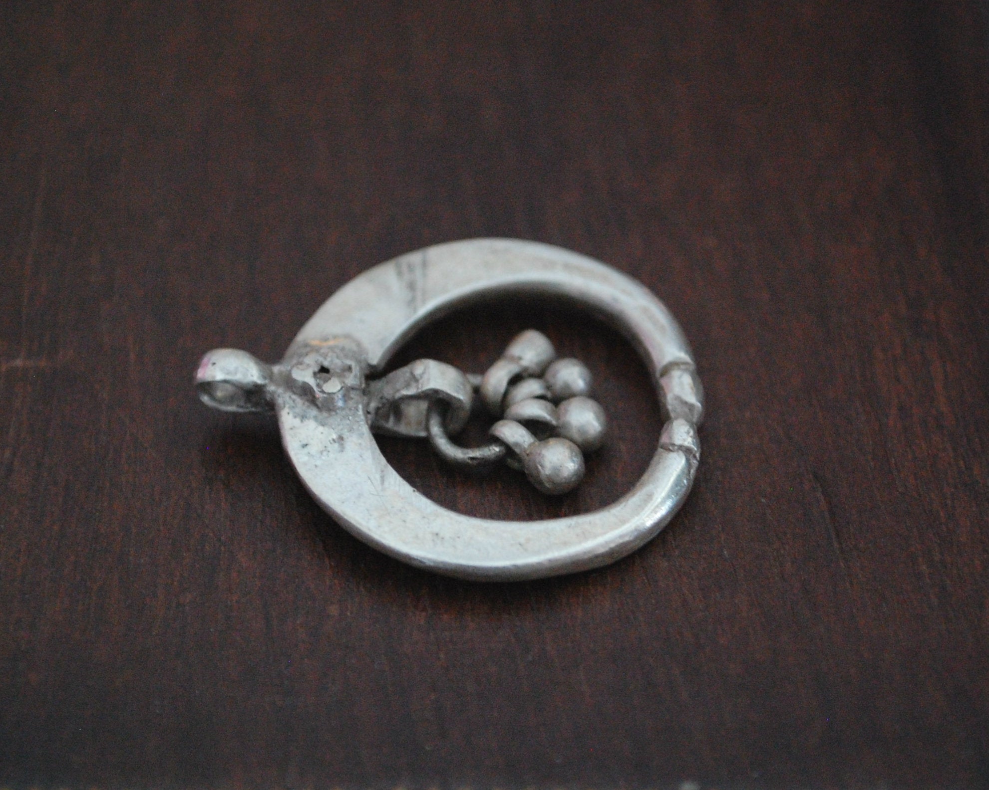 Rajasthani Crescent Moon Amulet Pendant