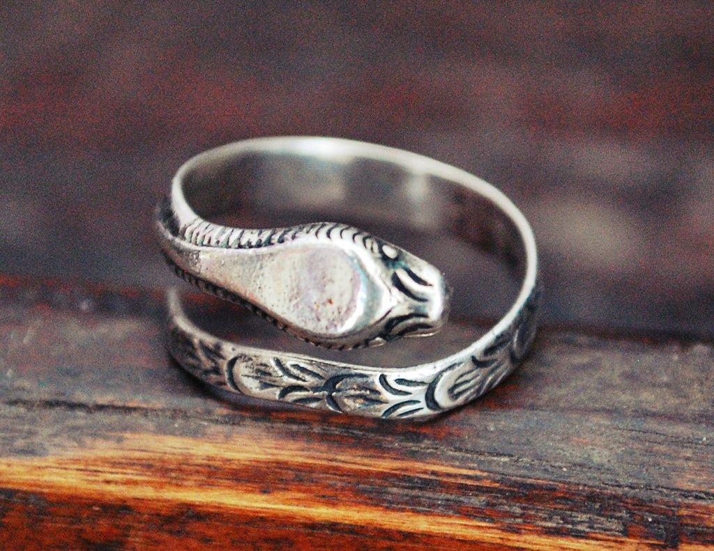 Snake Coil Ring - Size 8