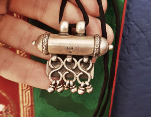 Rajasthani Silver Taviz Amulet