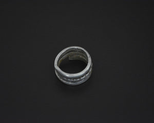 Old Pinky Coil Ring from Rajasthan - Size 4.5