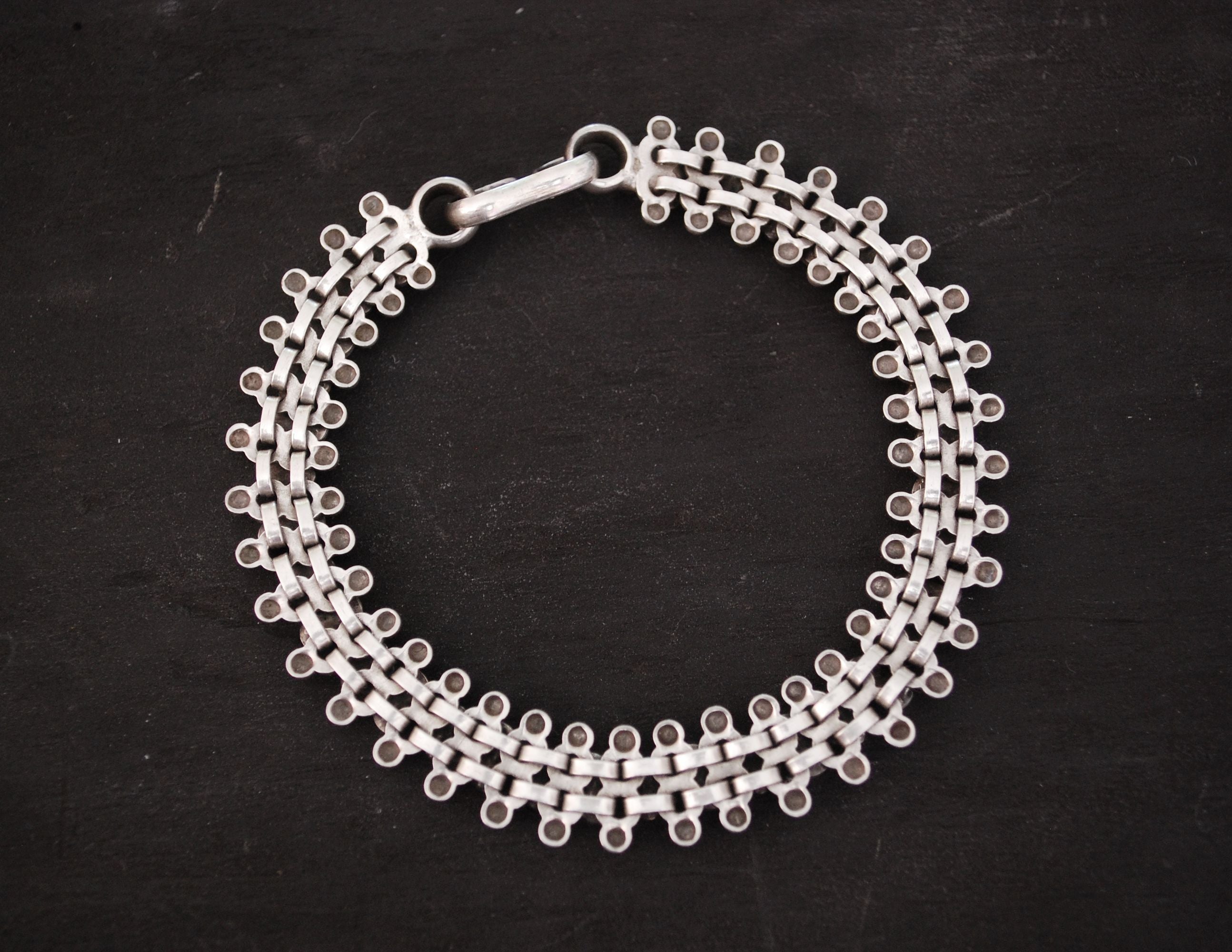 Rajasthani Silver Bracelet