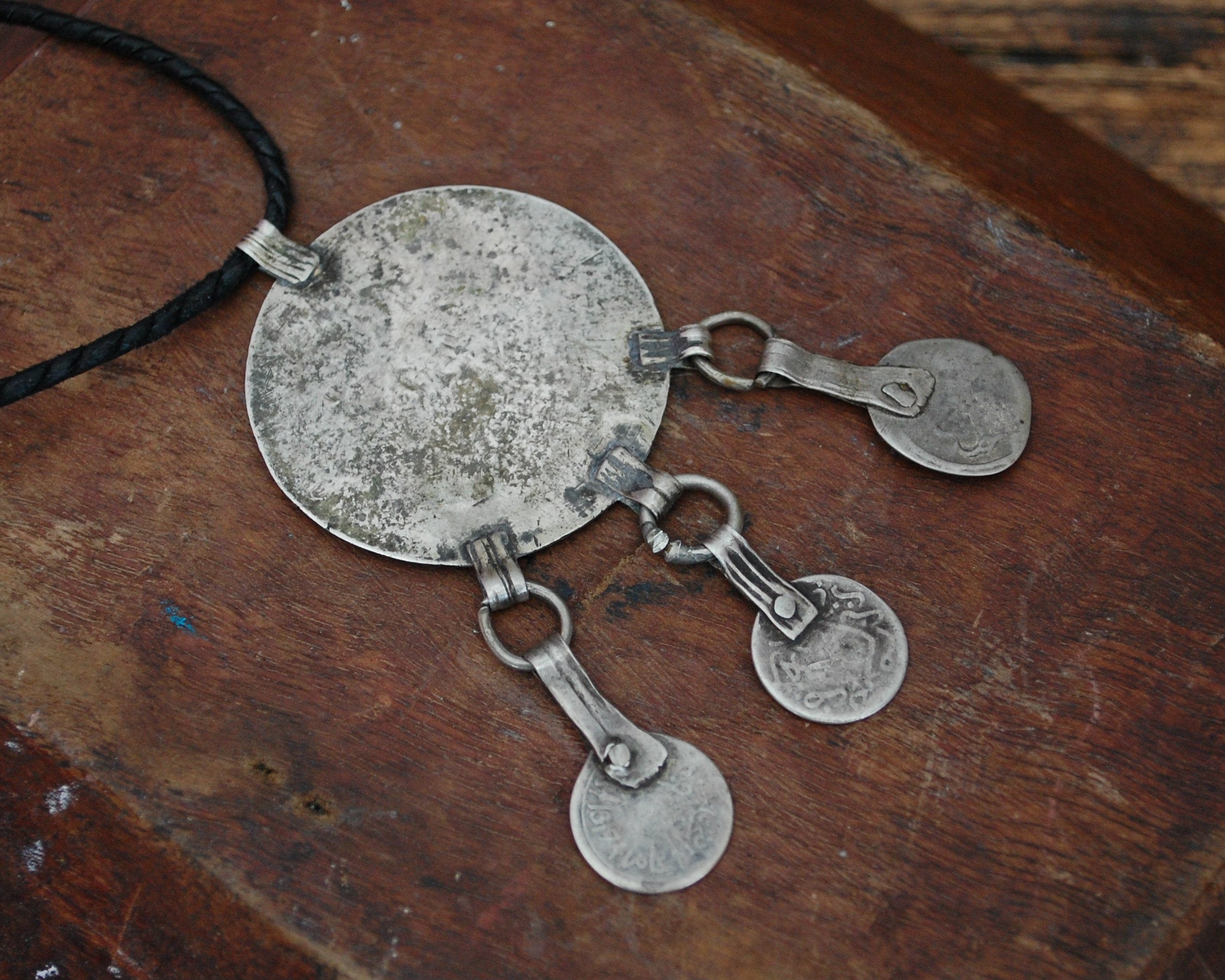 Old Berber Pendant with Coins