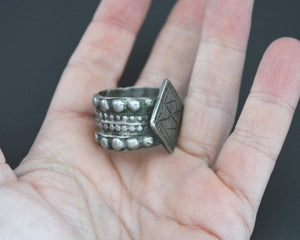 Antique Omani Silver Ring - Size 10.5