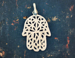 Antique Tunisian Hamsa Pendant