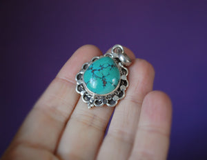 Turquoise Pendant from India