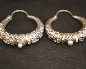 Nepali Hoop Earrings - MEDIUM